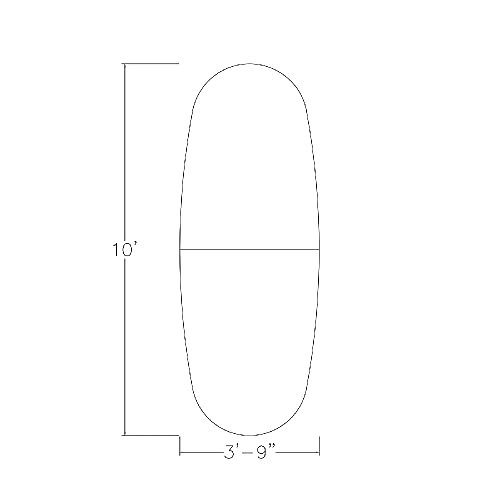 10 Person Modular Conference Table with Metal Bases | Boat Oval Shape| Harmony Series | 10' | Sea Salt