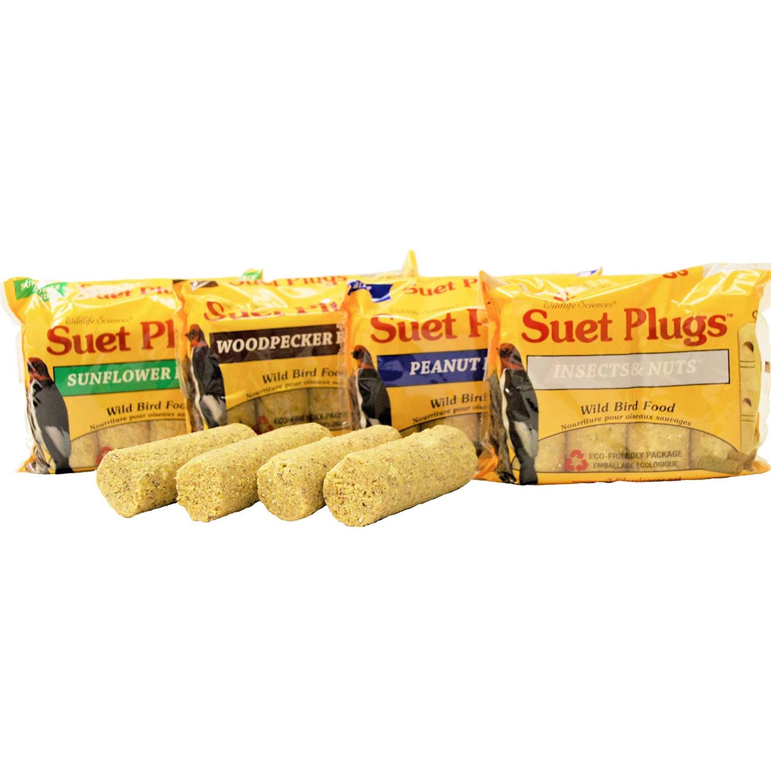 Wildlife Sciences Suet Plugs Variety 16 Pack - Pet Supplies online store