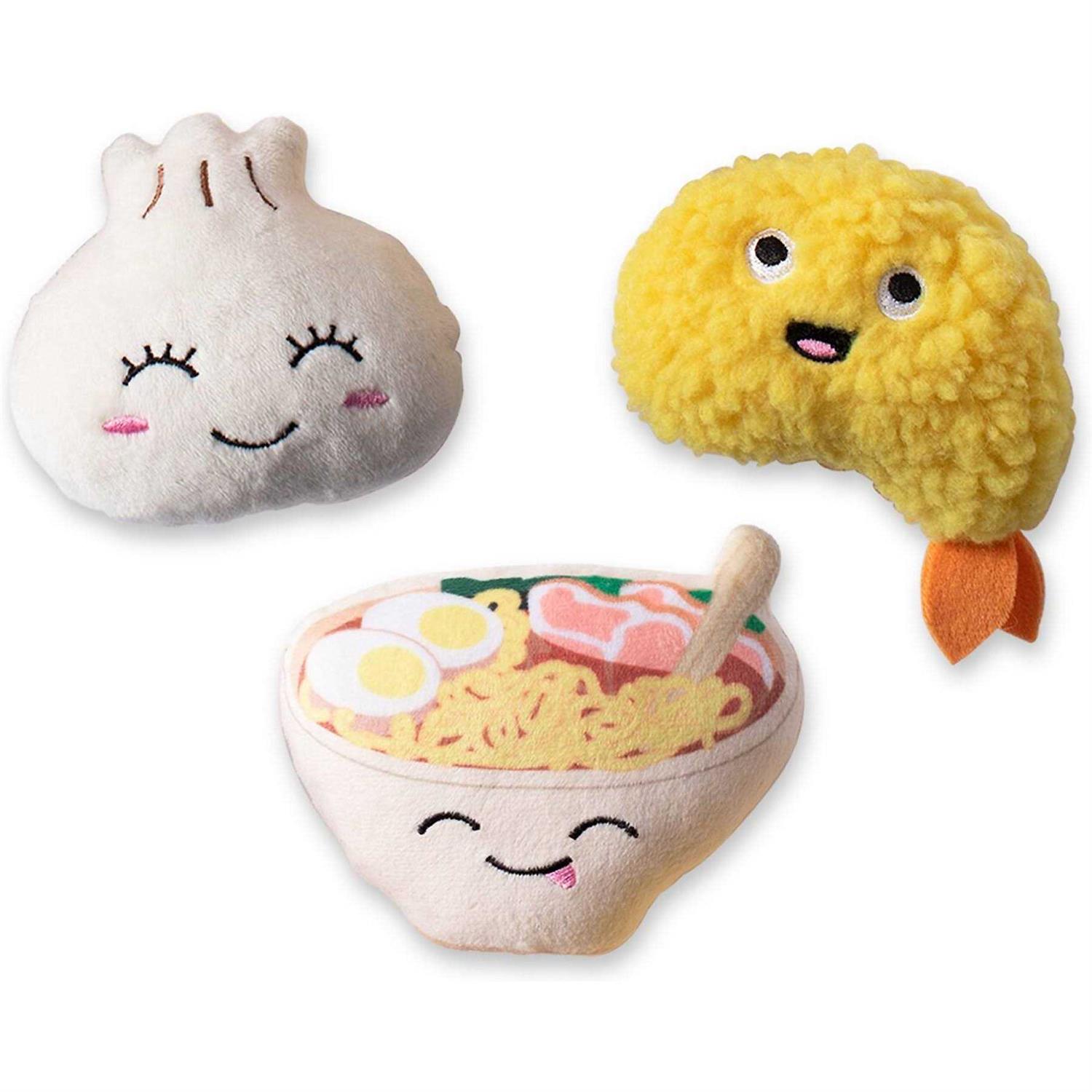 Fringe Studio Plush Dog Toy Set Soy Into You - Pet Supplies online store