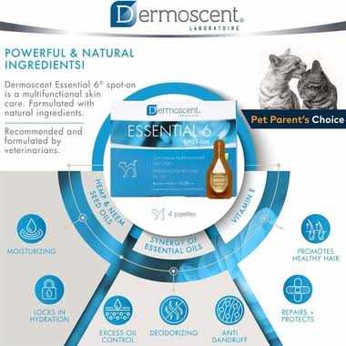 Dermoscent Essential 6 Spot-on Cats - Pet Supplies online store