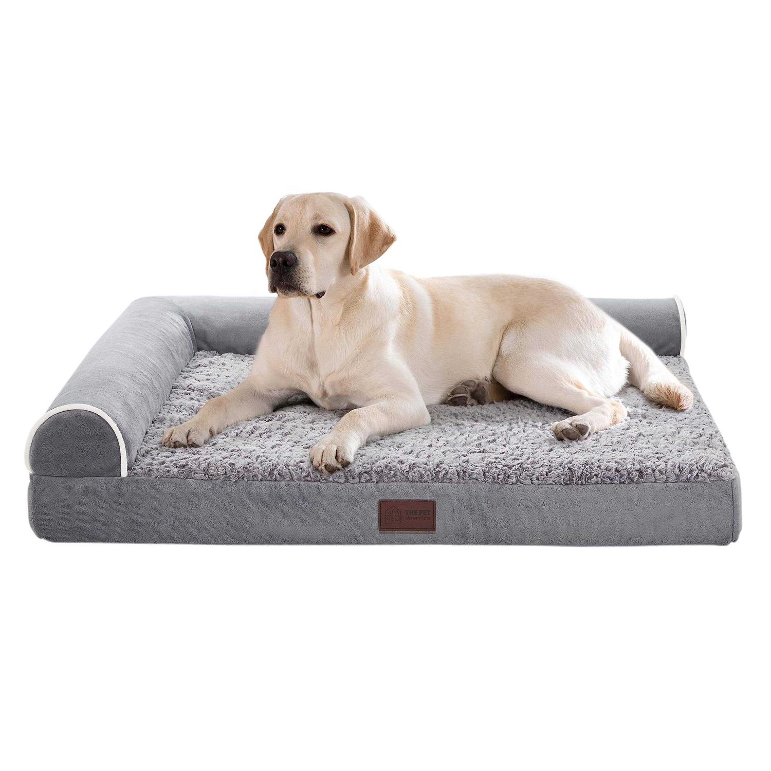 Western Home Large Orthopedic Dog Beds Large Dogs Eggs crate Foam Large Pet Bed with Waterproof - Pet Supplies online store