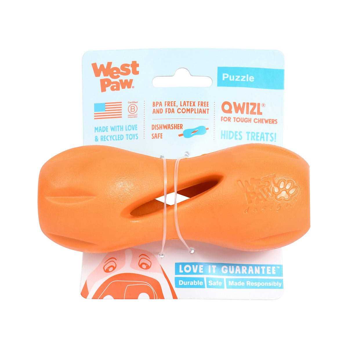 West Paw Qwizl Dog Toy - Pet Supplies online store