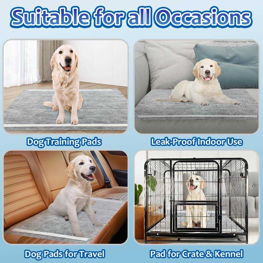 Dogcator Charcoal Puppy Pads Extra Large Activated Dog Pee Pads - Pet Supplies online store