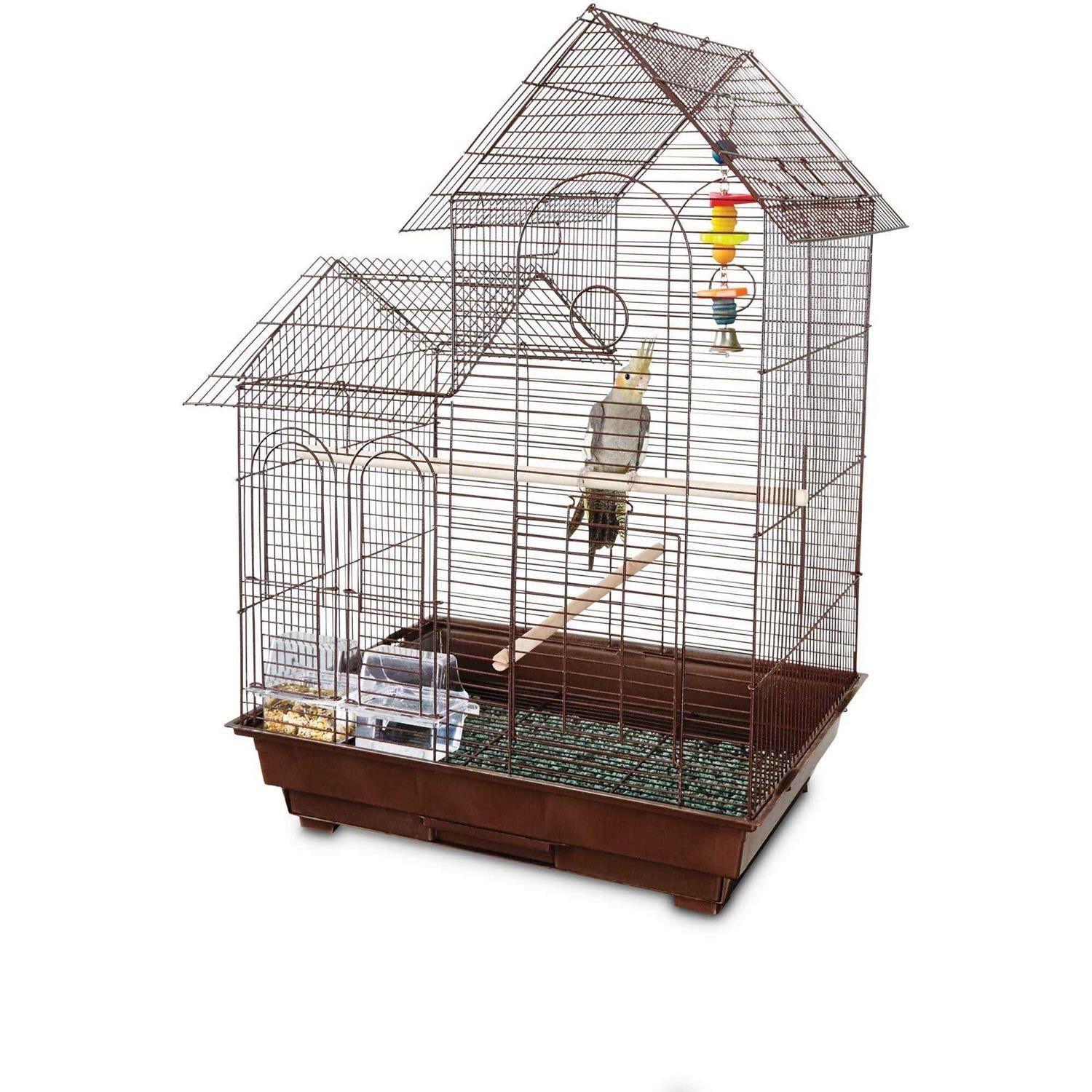 You & Me Cockatiel Ranch House Bird Cage - Pet Supplies online store