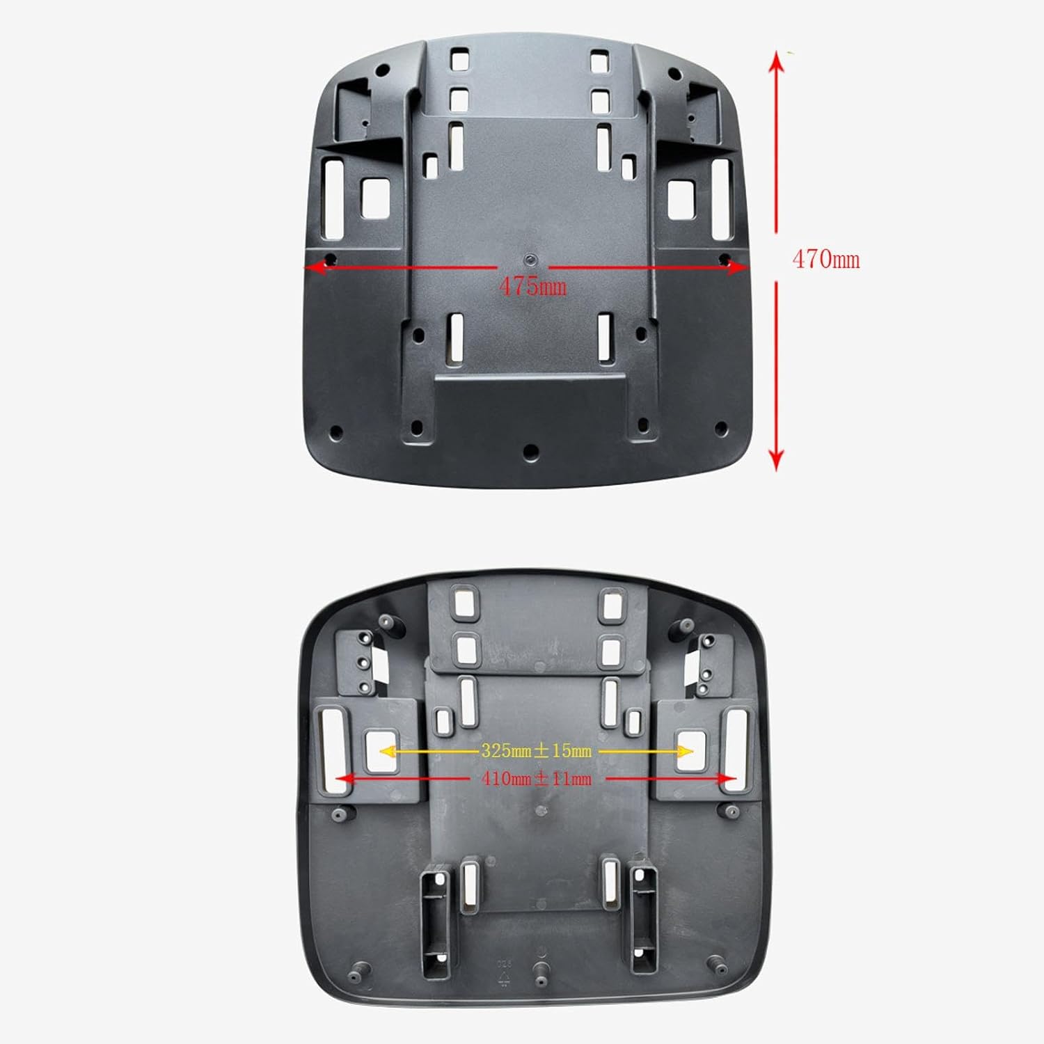 Office Chair Seat Shell Replace Premium Comfortable Computer Chair Base, Repair Parts for Company Internet Cafe Working Room