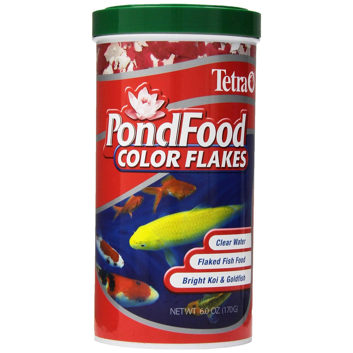 Tetra Color Flakes Pond Food 6 oz - Pet Supplies online store