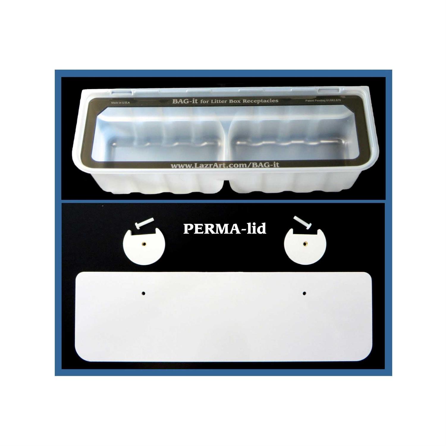 BAG-it Classic with PERMA-lid Combo for Older LitterMaid Receptacles - Pet Supplies online store