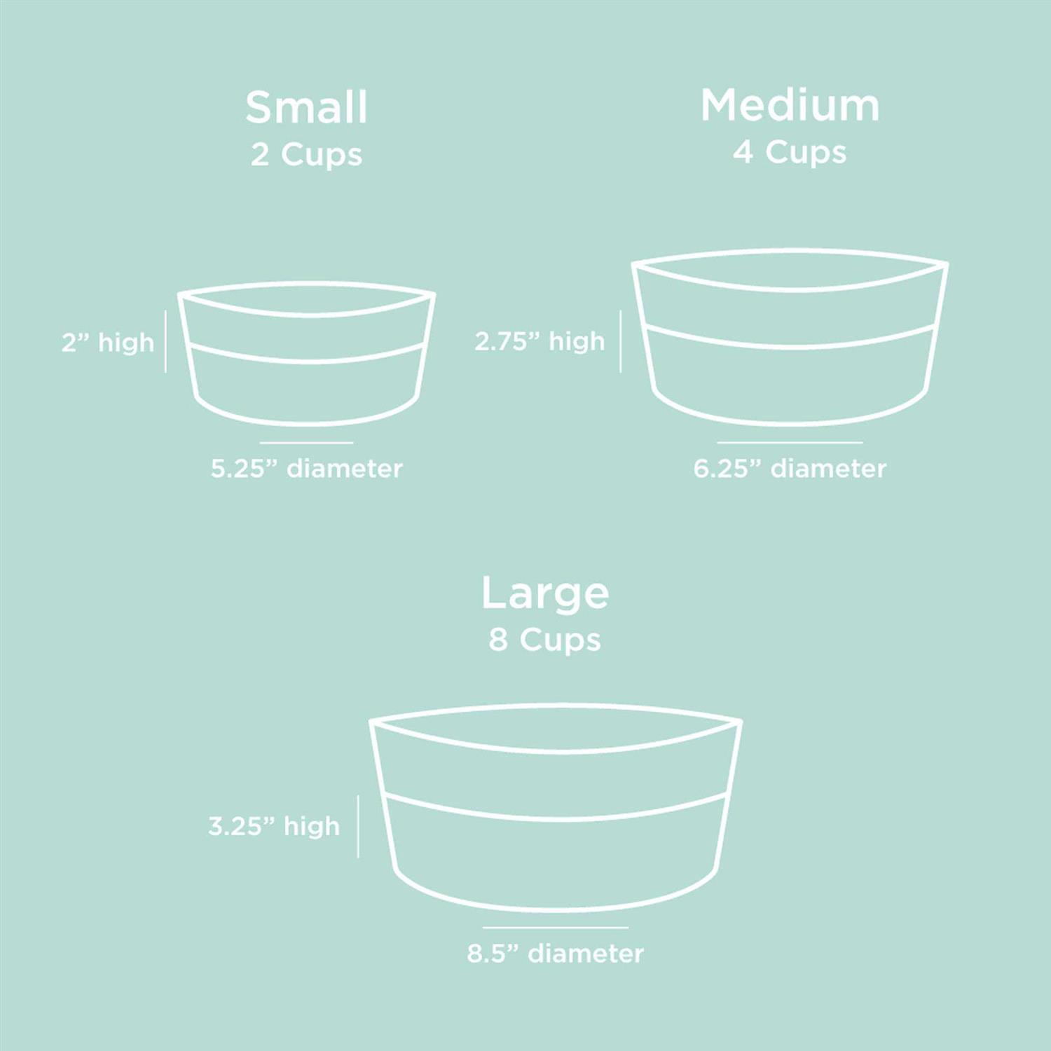 Dipper Ceramic Dog Bowl Waggo - Pet Supplies online store