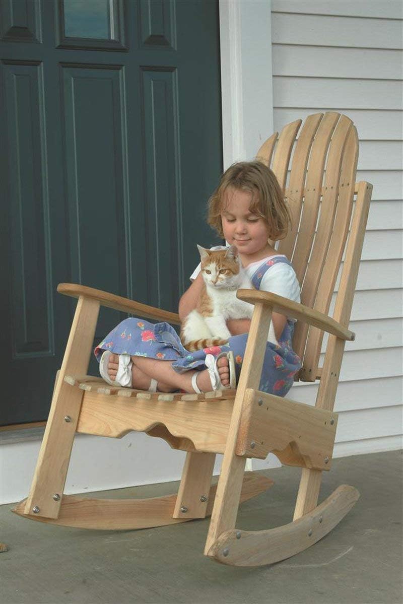 Hershey Way C6100 Amish Made Cypress Wooden Indoor Outdoor Rocking Chair