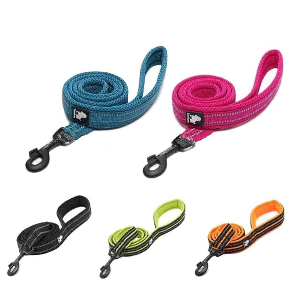 Chai's Choice Premium Outdoor Adventure Padded 3M Polyester Reflective Dog Leash - Pet Supplies online store