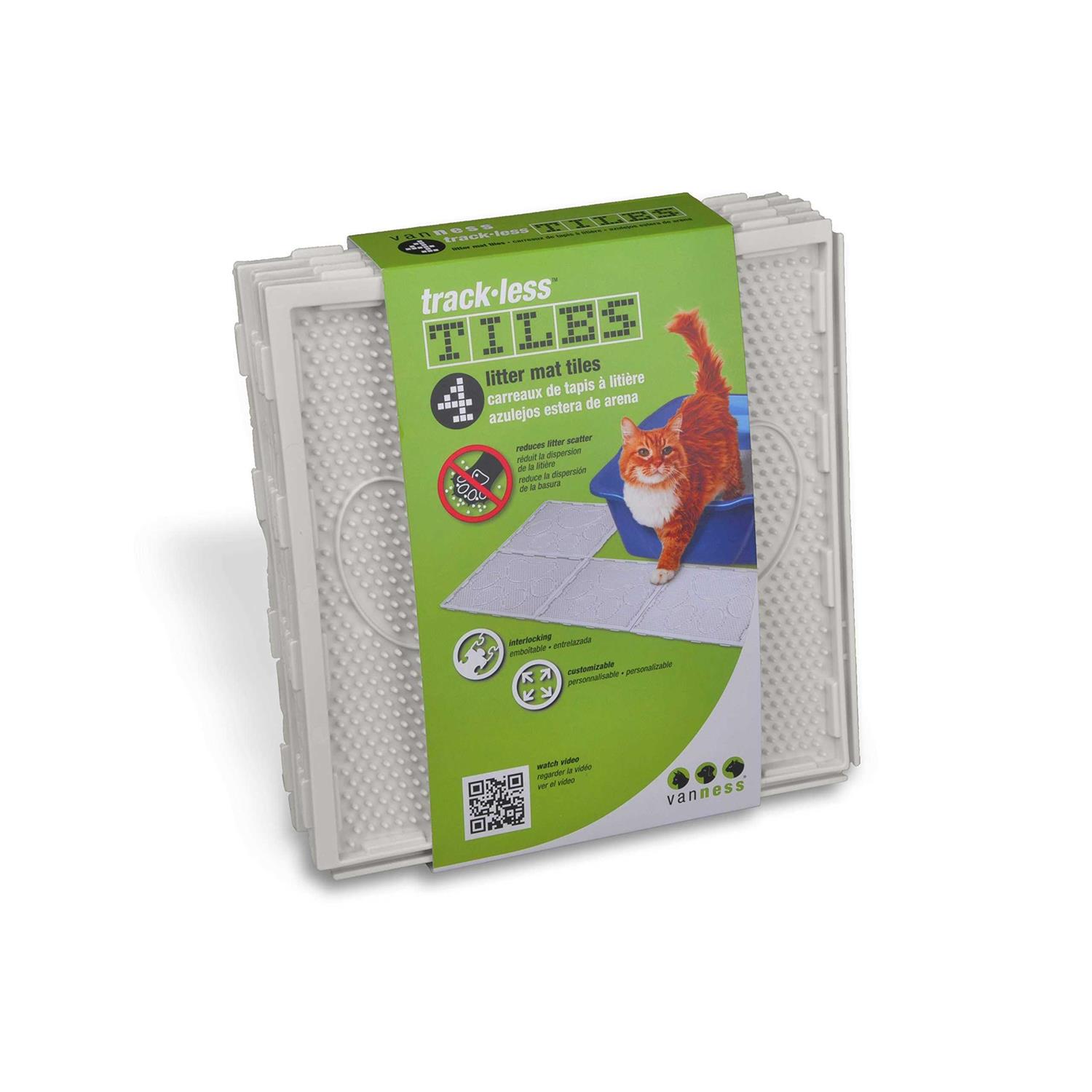 Van Ness Track Less Litter Mat Tiles - Pet Supplies online store