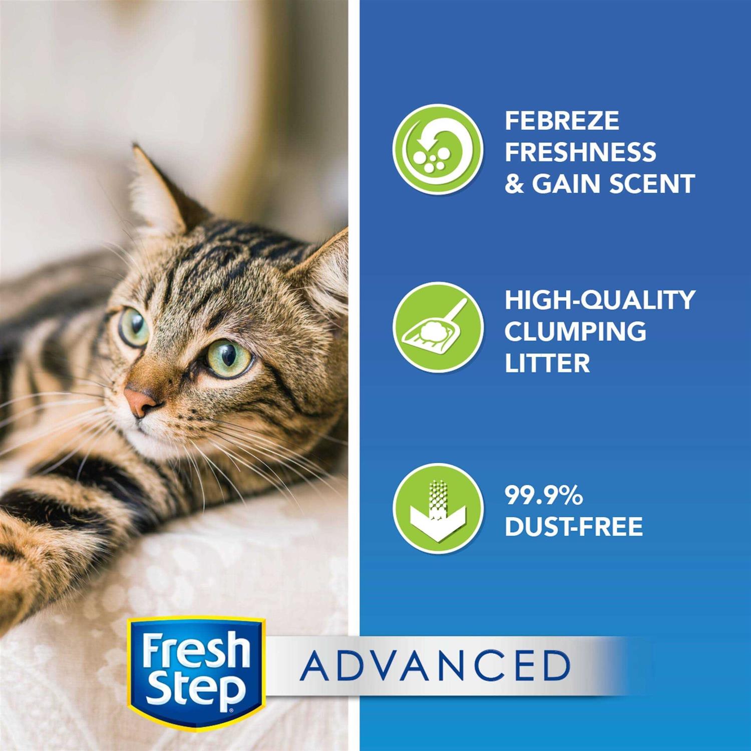 Fresh Step Advanced Clumping Cat Litter - Pet Supplies online store