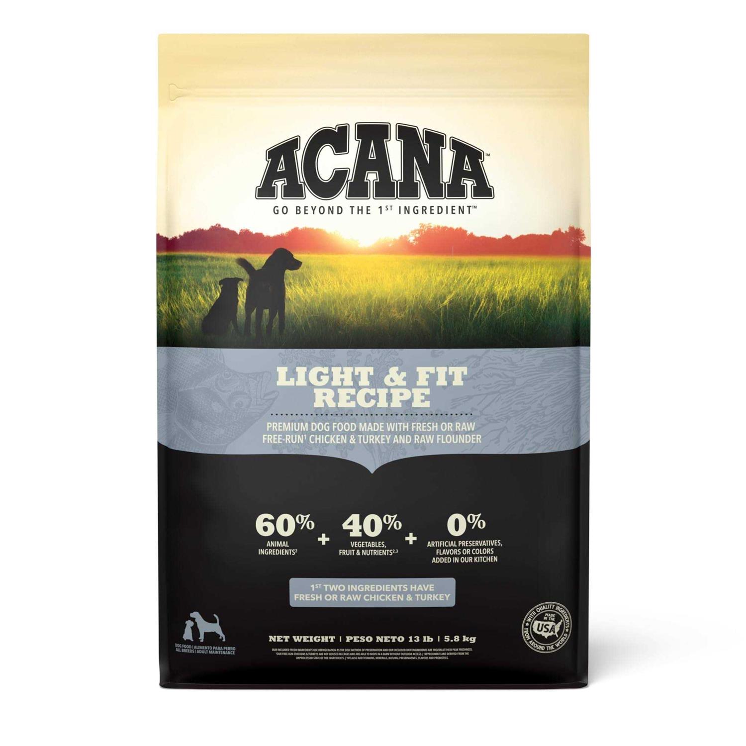 Acana Light & Fit Dry Dog Food - Pet Supplies online store