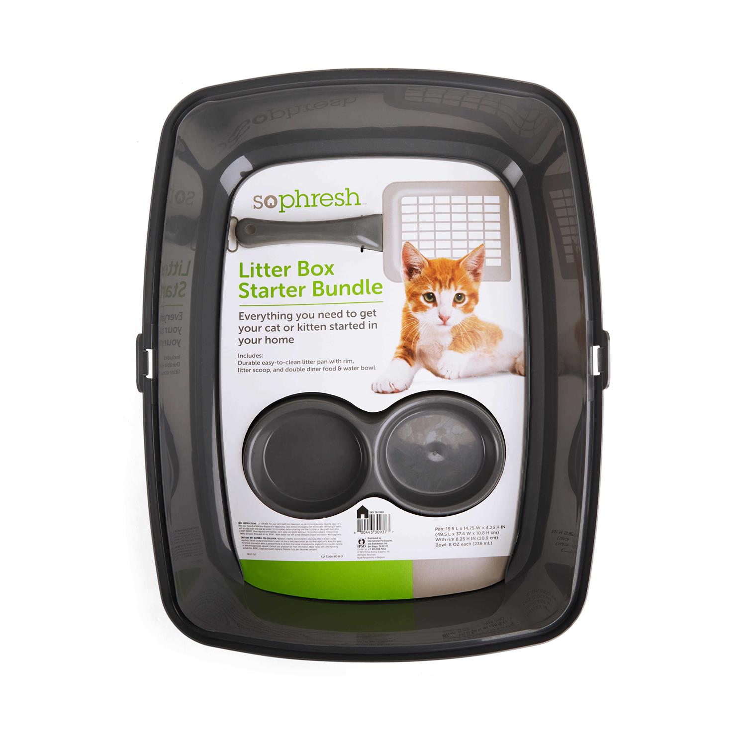 So Phresh Grey Litter Box Starter Bundle - Pet Supplies online store