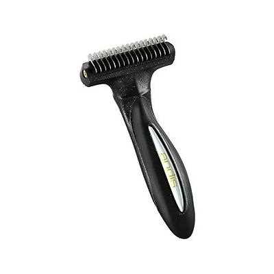 Andis Premium Fine-Tooth Deshedding Rake - White-Green - Pet Supplies online store