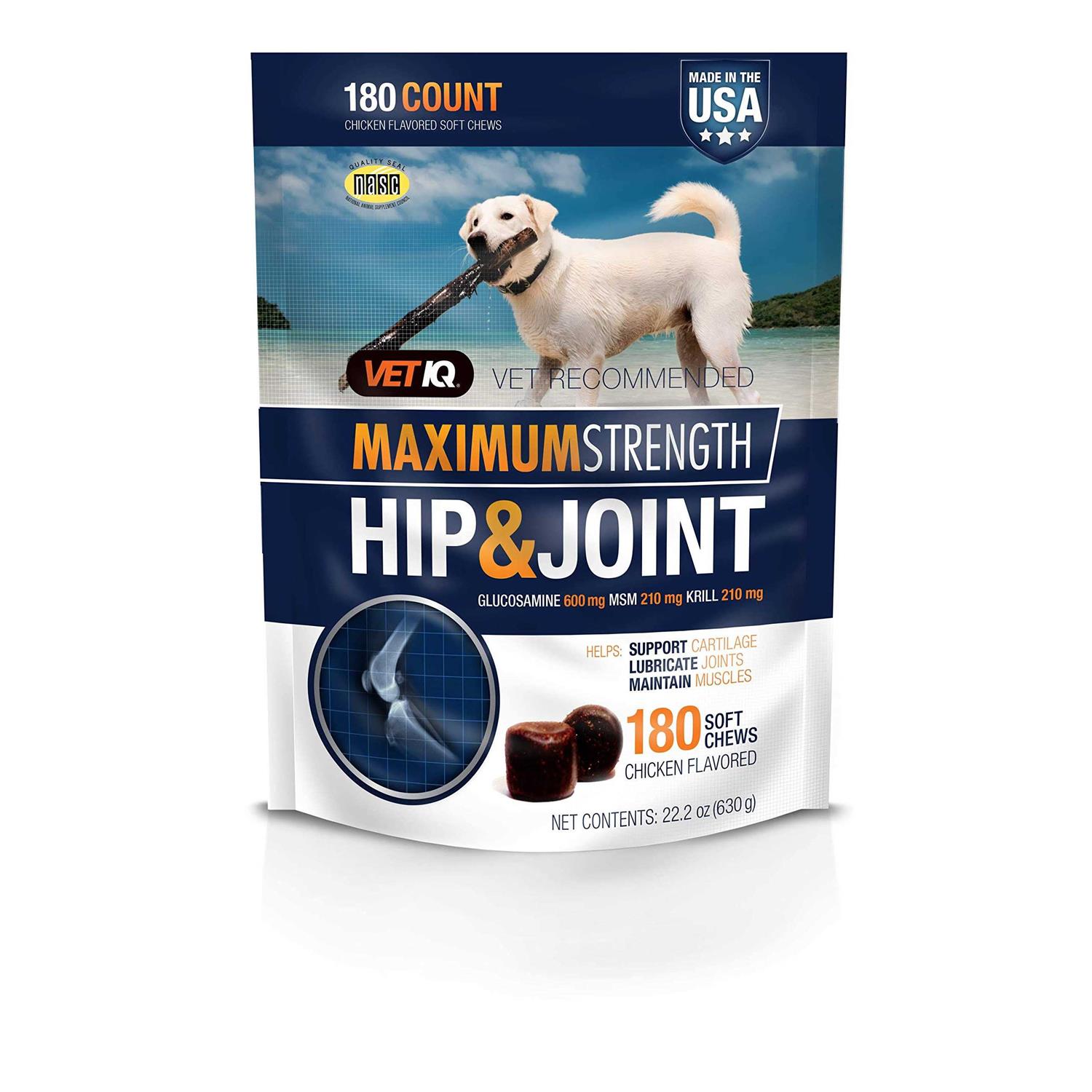 VetIQ Hip & Joint Chews for Dogs - Pet Supplies online store