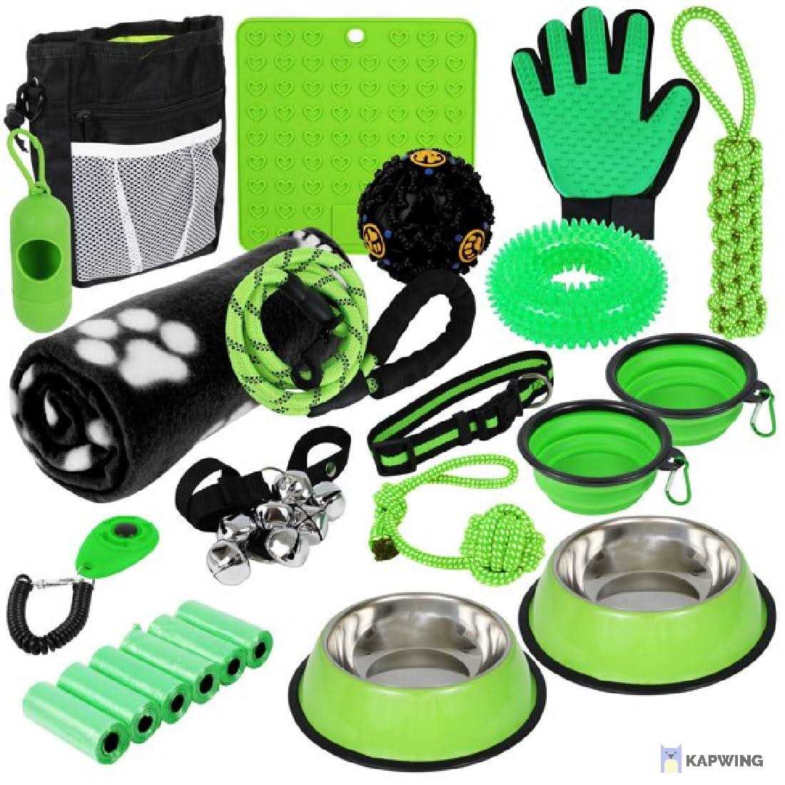 Setonware Puppy Starter Kit Dog Toys Dog Bed Blankets Puppy Dog Grooming Tool - Pet Supplies online store