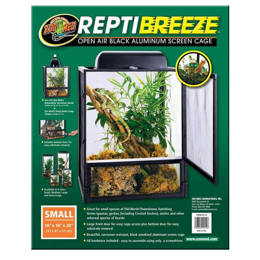 Zoo Med ReptiBreeze Screen Cage, Size: Small - Pet Supplies online store