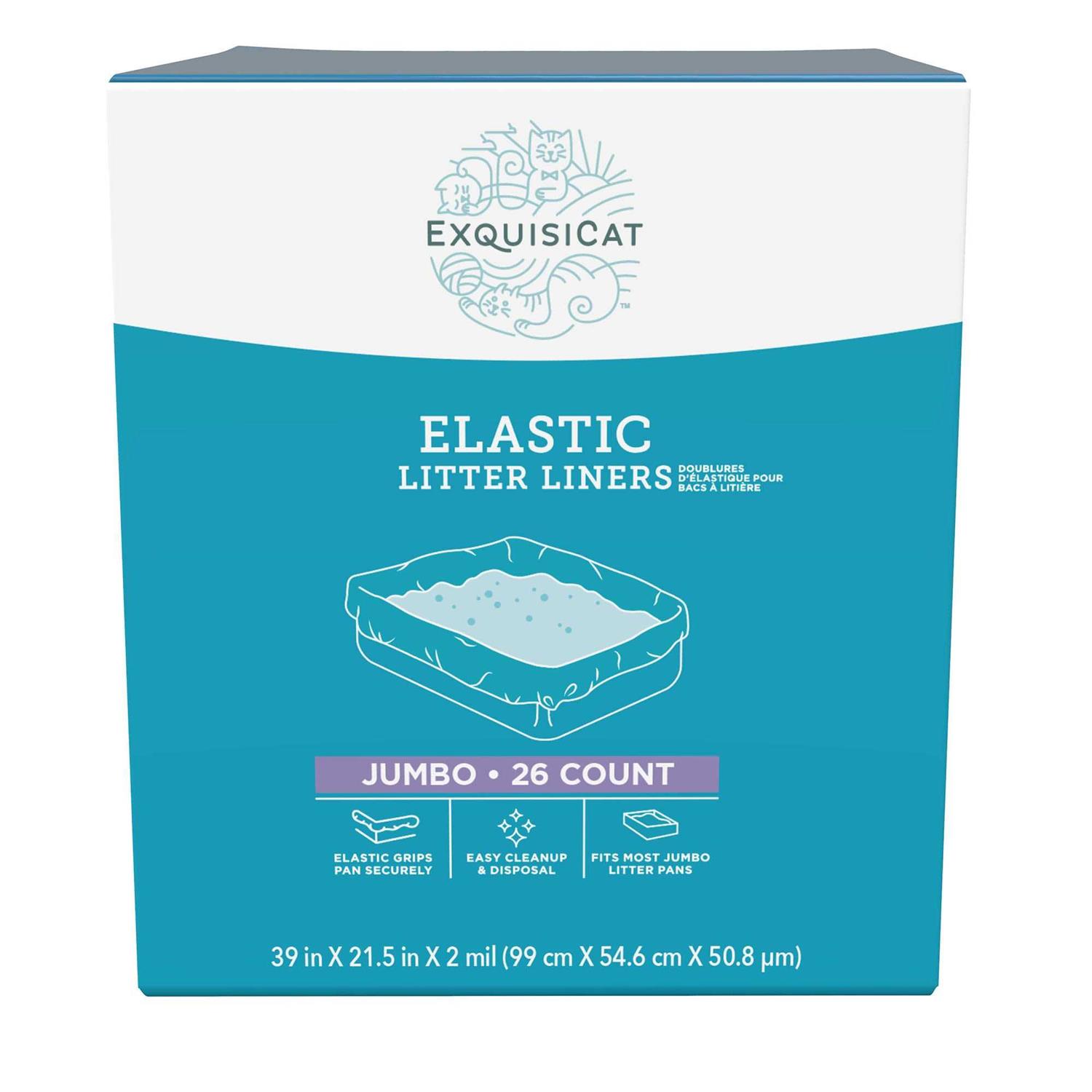 Exquisicat Elastic Litter Liners - Pet Supplies online store