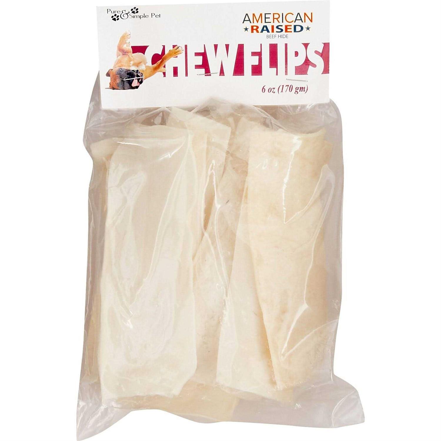 Pure & Simple Pet Rawhide Chew Flips - Pet Supplies online store
