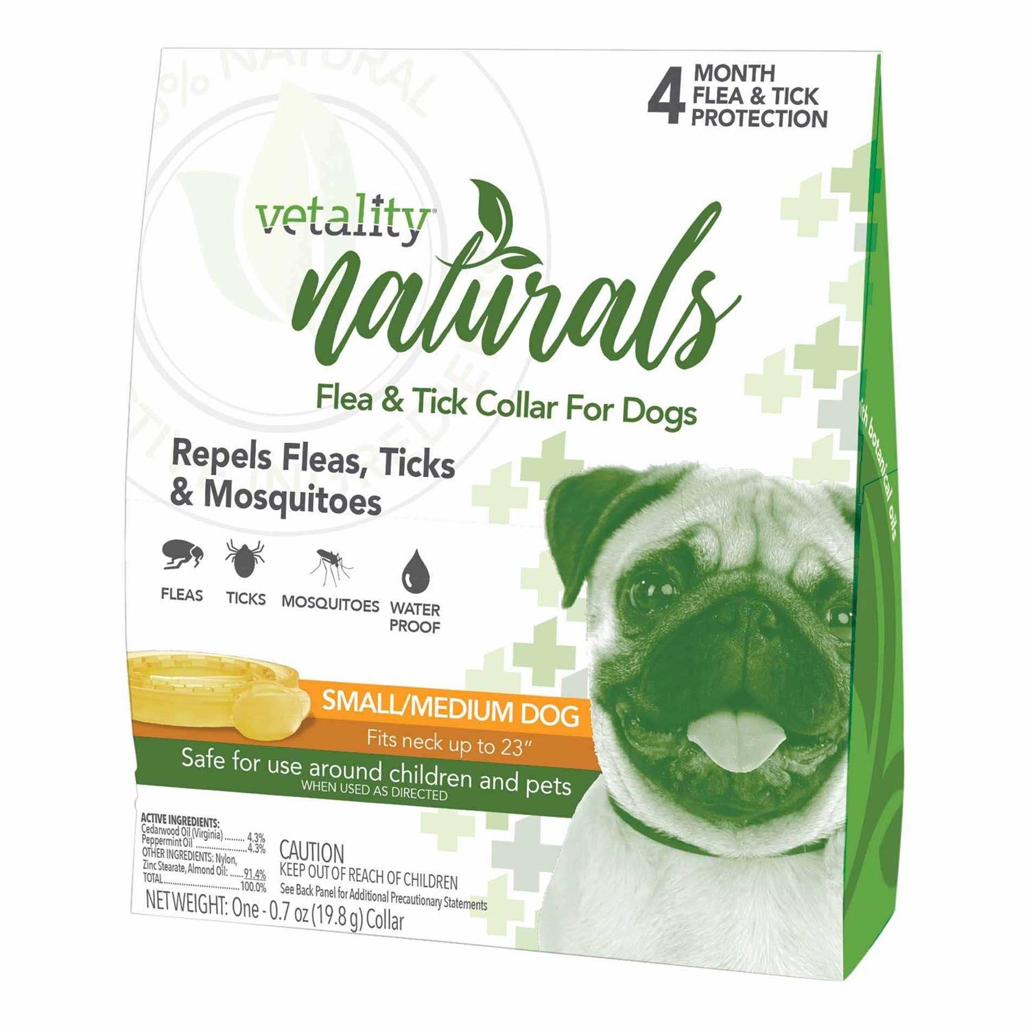 Vetality Naturals Flea & Tick Collar for Dogs - Pet Supplies online store