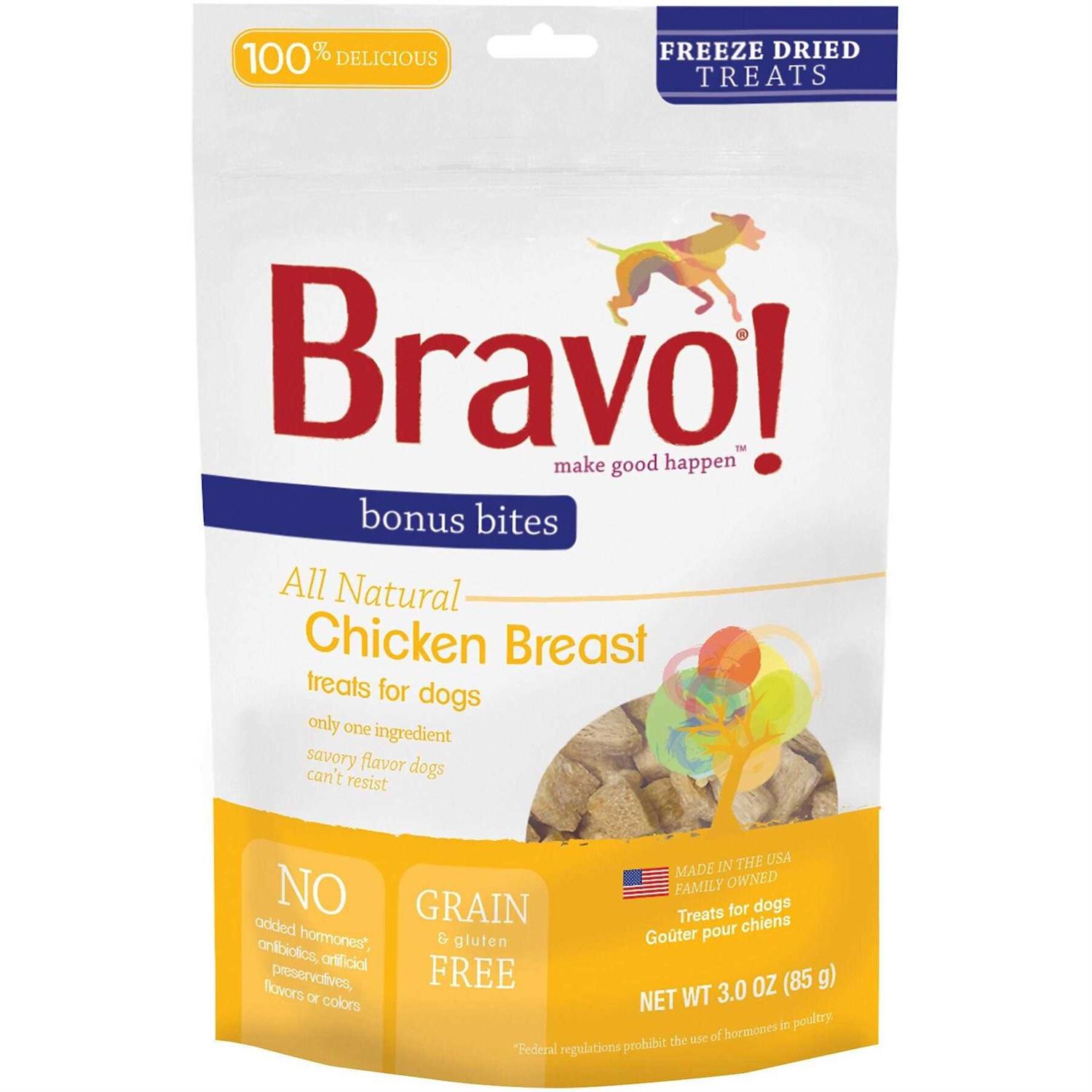 Bravo! Bonus Bites Freeze Dried Dog Treats - Pet Supplies online store