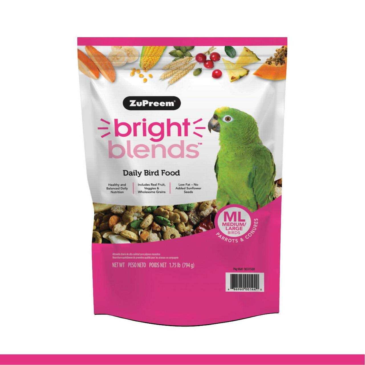 Zupreem Bright Blends - Pet Supplies online store