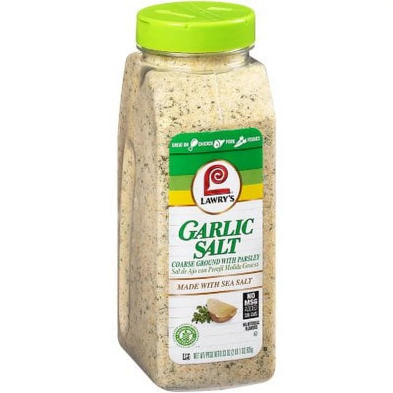 Lawry's Coarse Ground Garlic Salt with Parsley (33 oz.) pack of 2