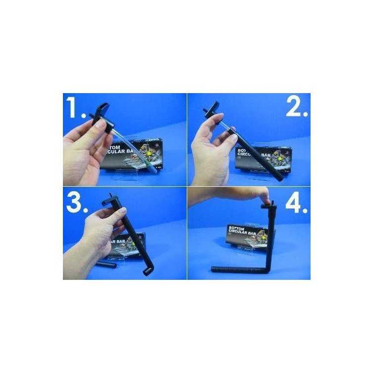 CORISRX BEST OF YOUR LIFESTYLE Undergravel filteration Bottom circular Bar Under Gravel FilterTube - Pet Supplies online store