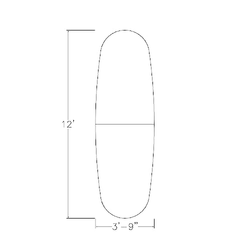 12 Person Modular Conference Table with Metal Bases | Oval Boat Shape| Harmony Series | 12Ft | White Cypress