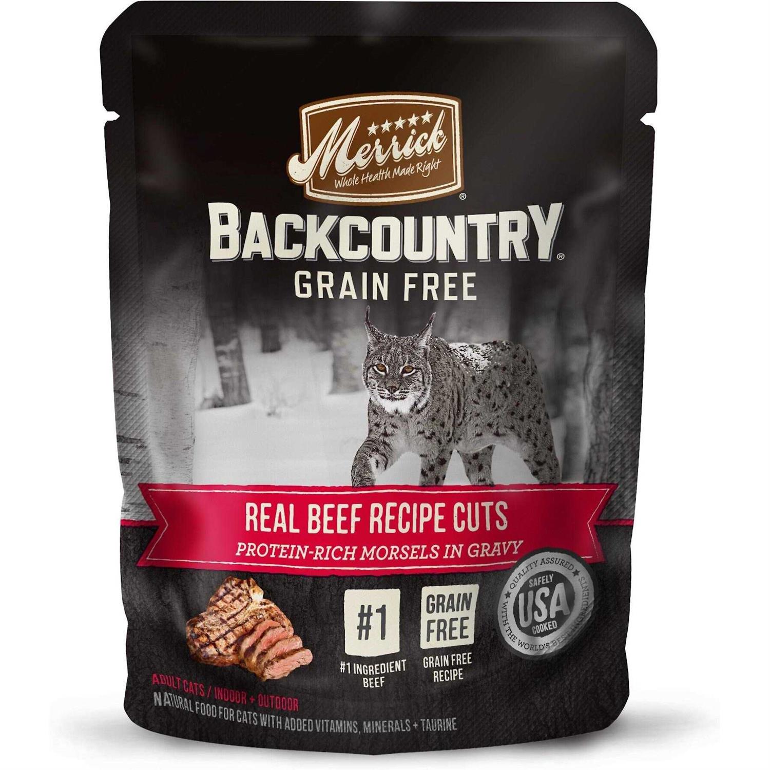 Merrick Backcountry Cat Food Real Cuts - Pet Supplies online store