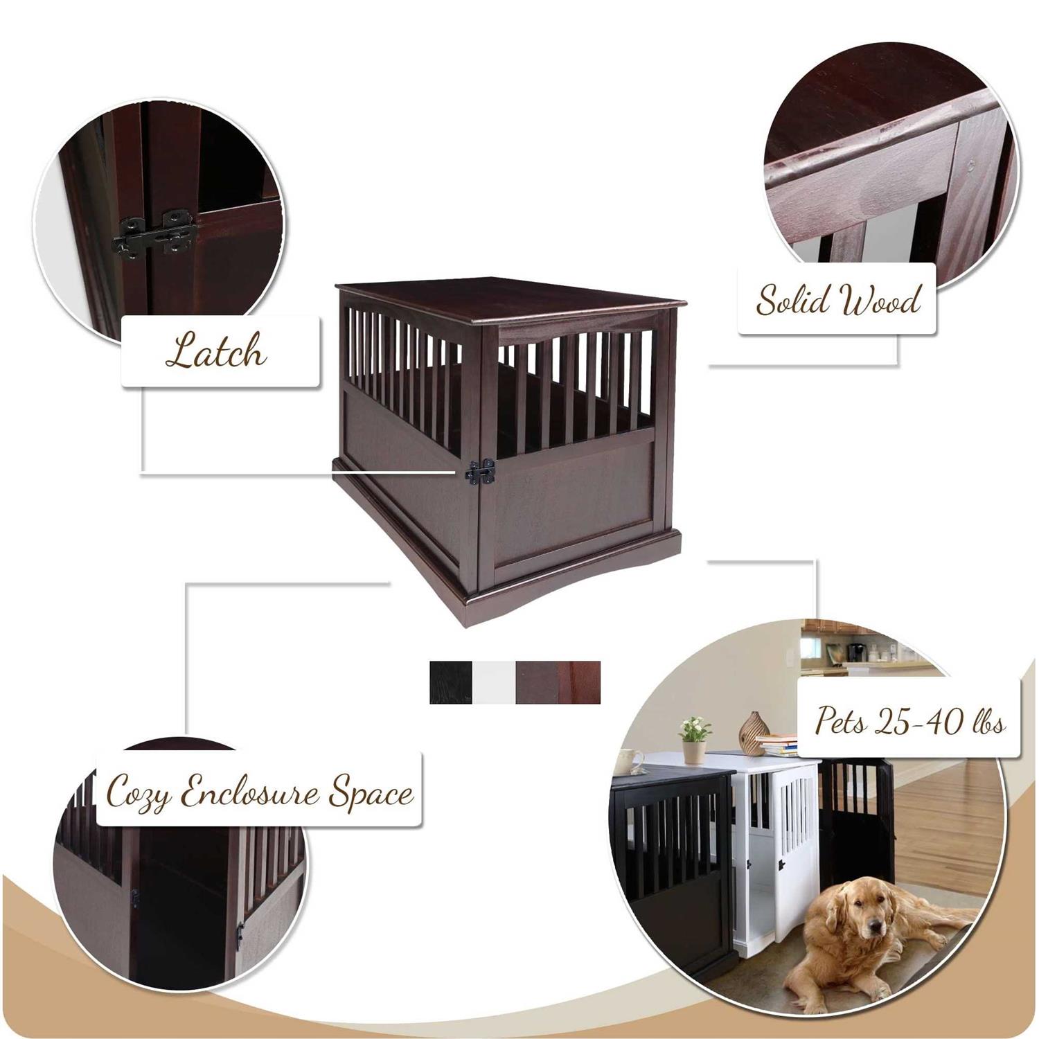 Casual Home End Table Pet Crate - Pet Supplies online store