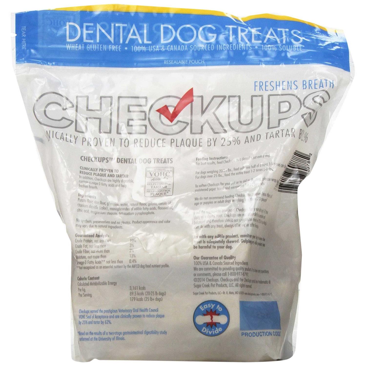 Checkups Dental Dog Treats - Pet Supplies online store