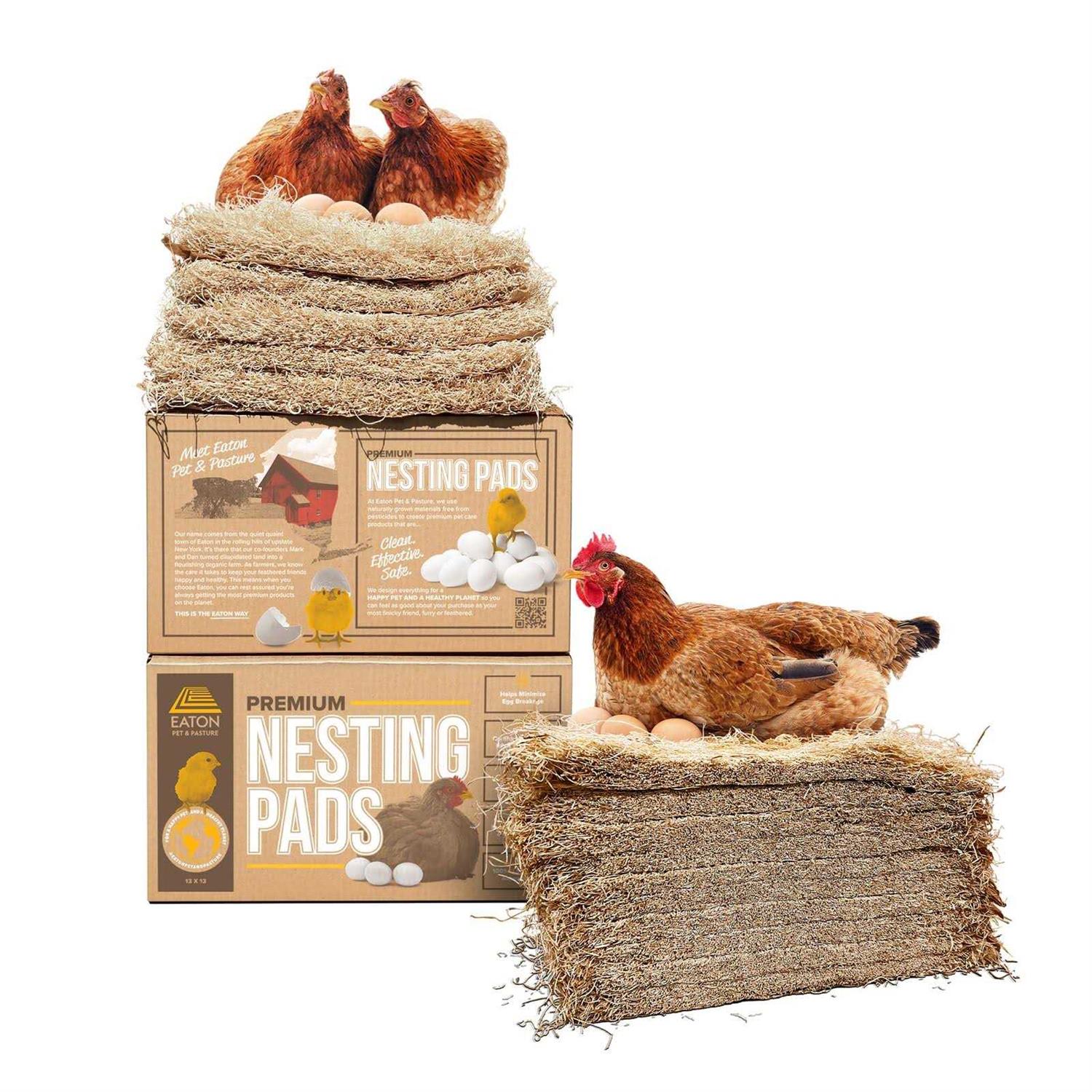 Eaton Pet and Pasture Premium Laying Hen Nesting Pads - Pet Supplies online store