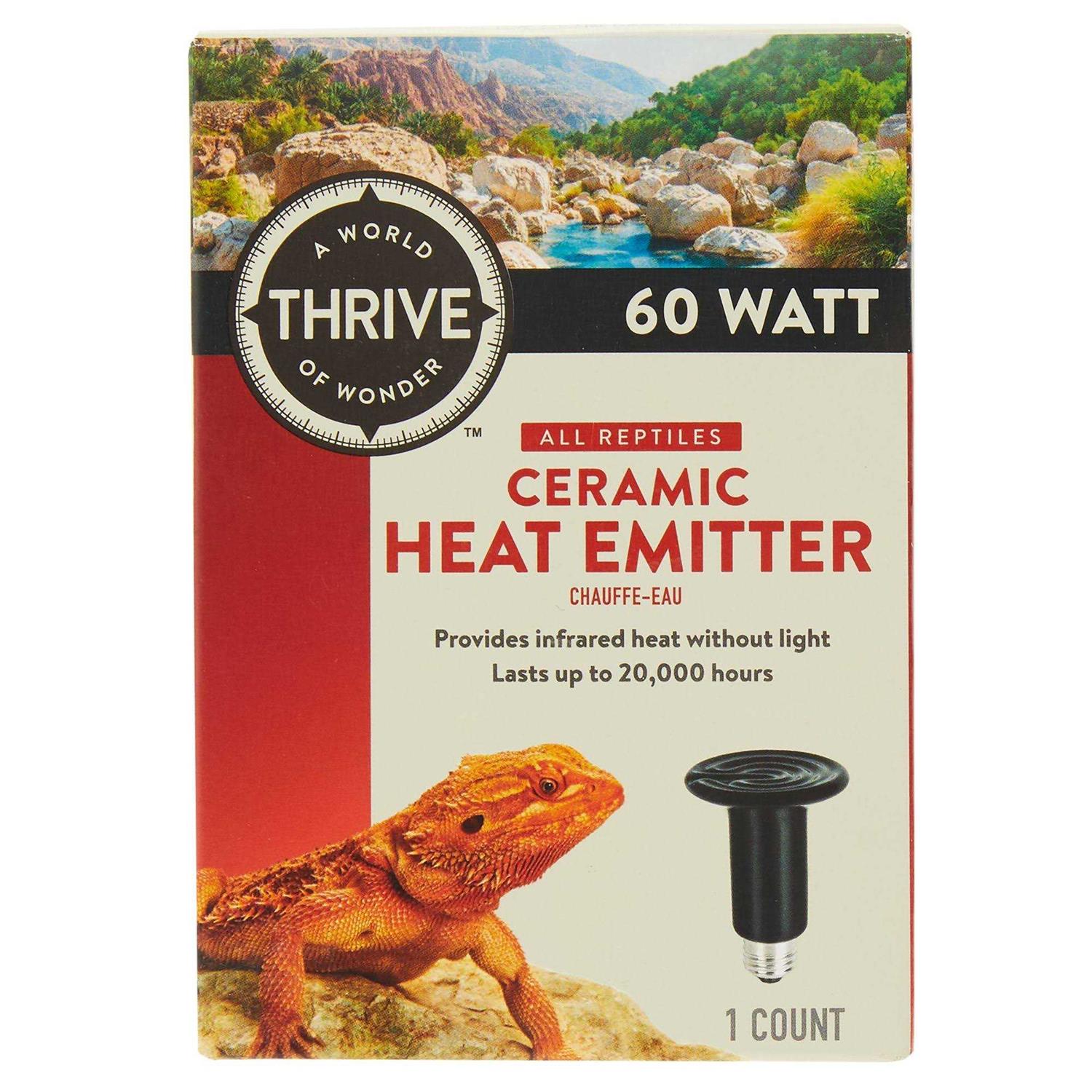 Thrive Reptile Ceramic Heat Emitter - Pet Supplies online store