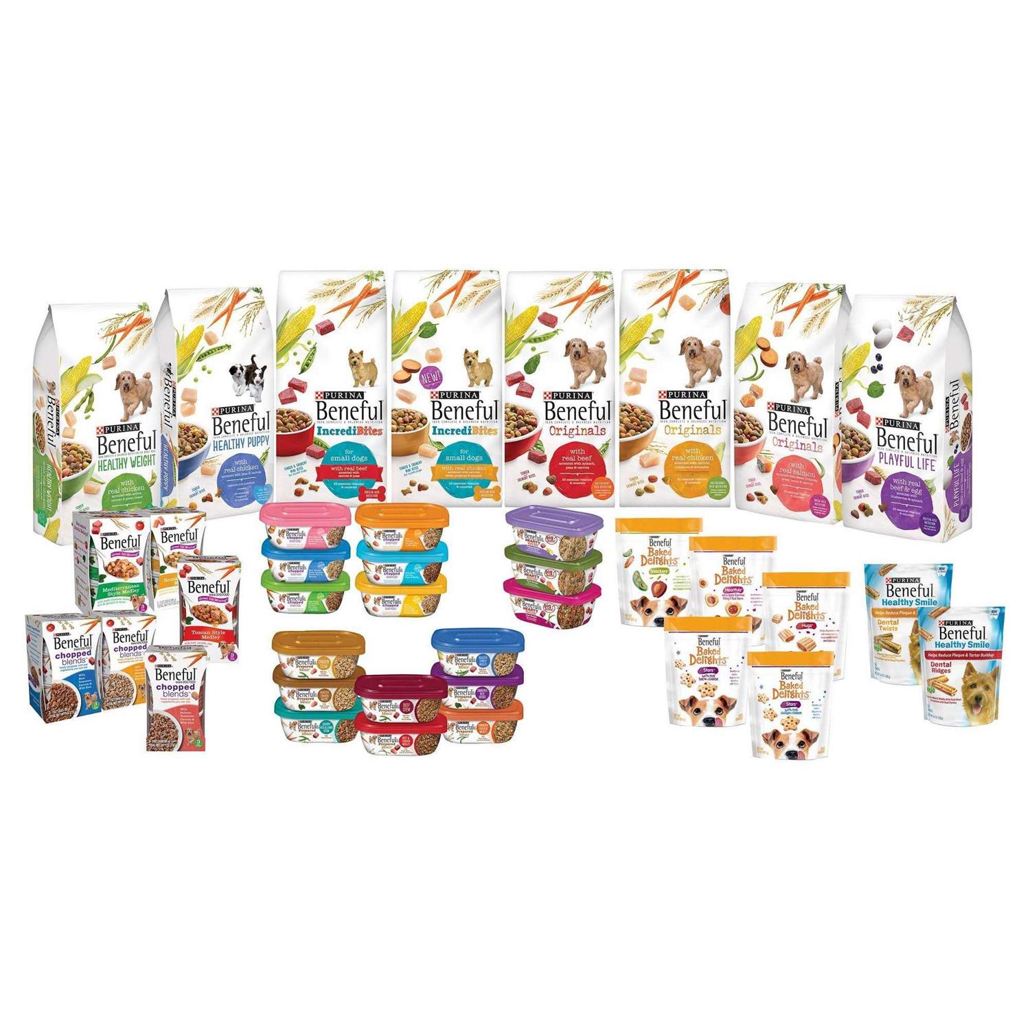 Purina Beneful Prepared Meals Variety Pack Wet Dog Food - Pet Supplies online store