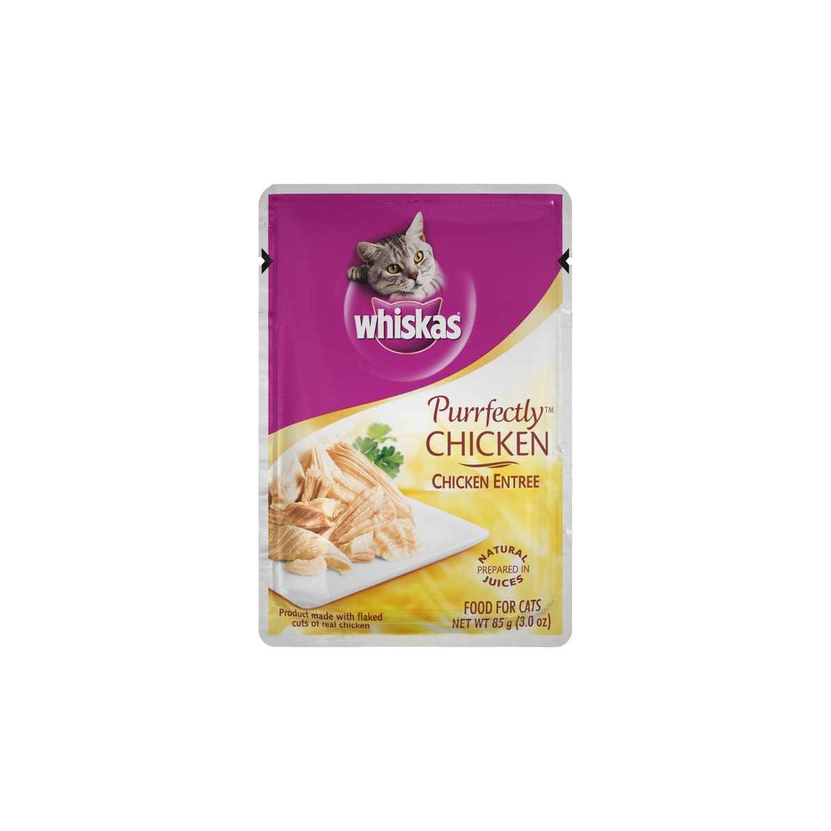 Whiskas Purrfectly Chicken Food - Pet Supplies online store