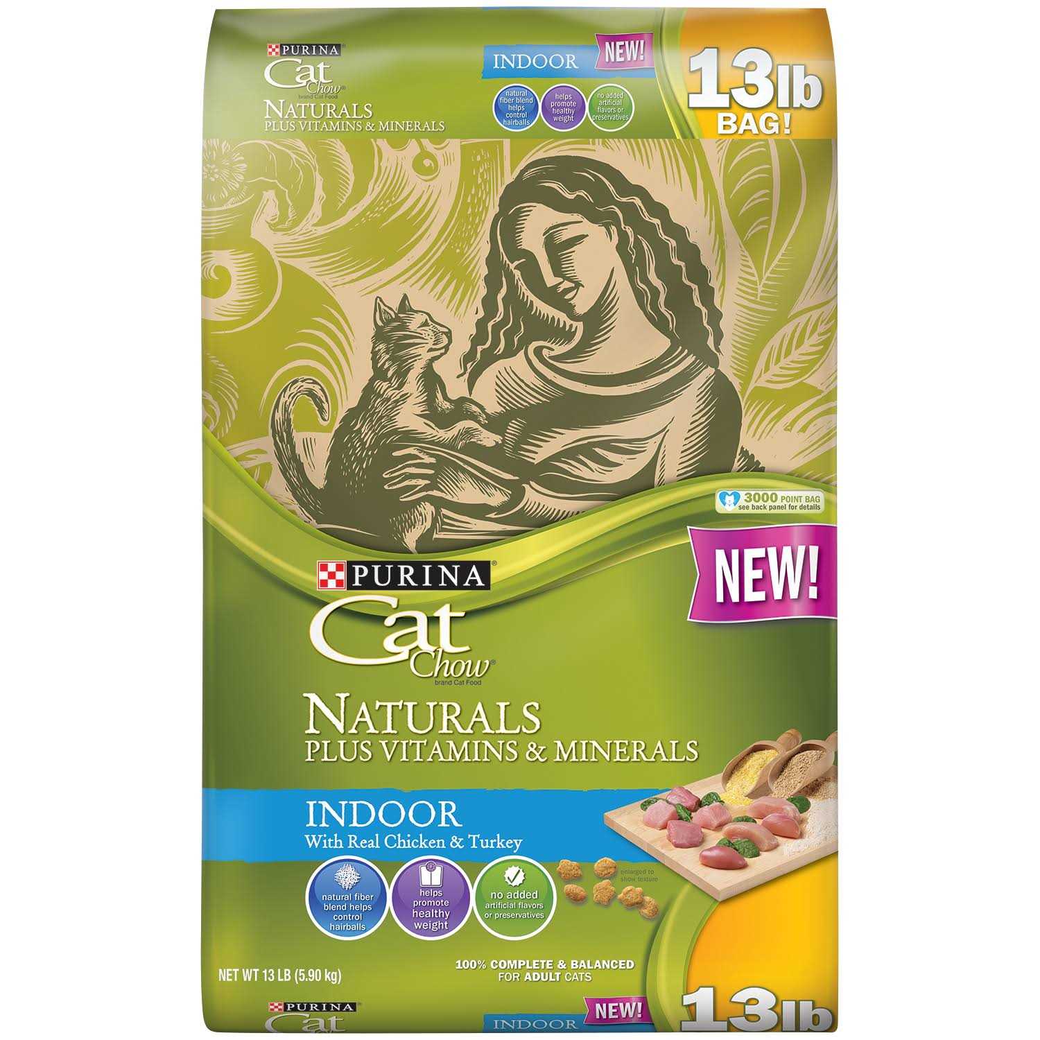 Purina Cat Chow Naturals Indoor Dry Cat Food - Pet Supplies online store