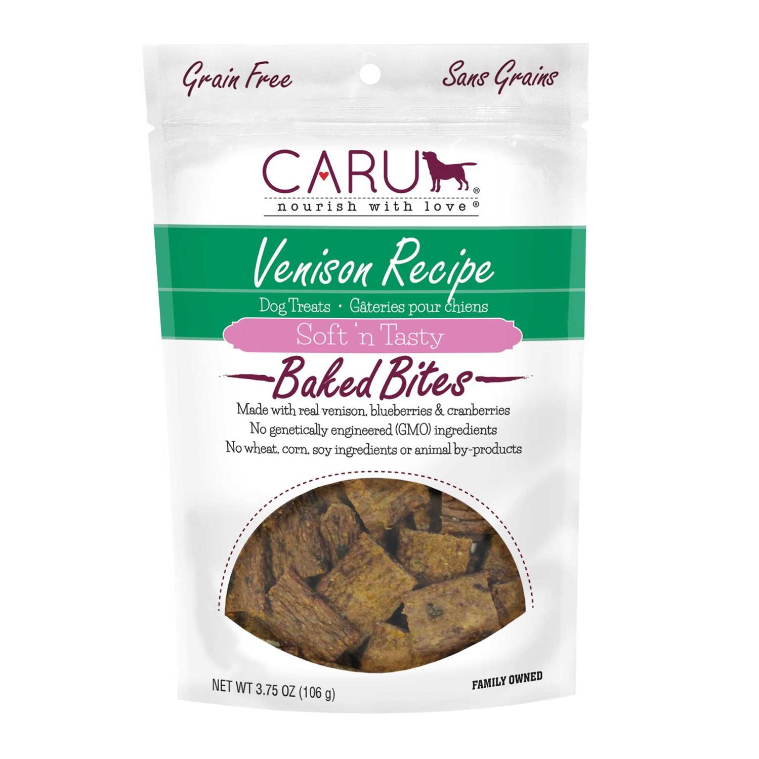 Caru Soft 'n Tasty Baked Bites Recipe Dog Treats - Pet Supplies online store