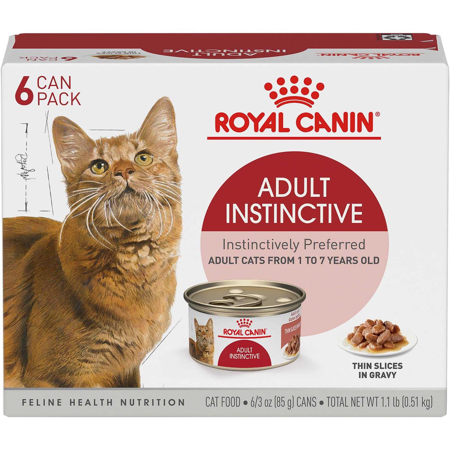 Royal Canin Adult Instinctive Thin Slices in Gravy Cat Food - Pet Supplies online store