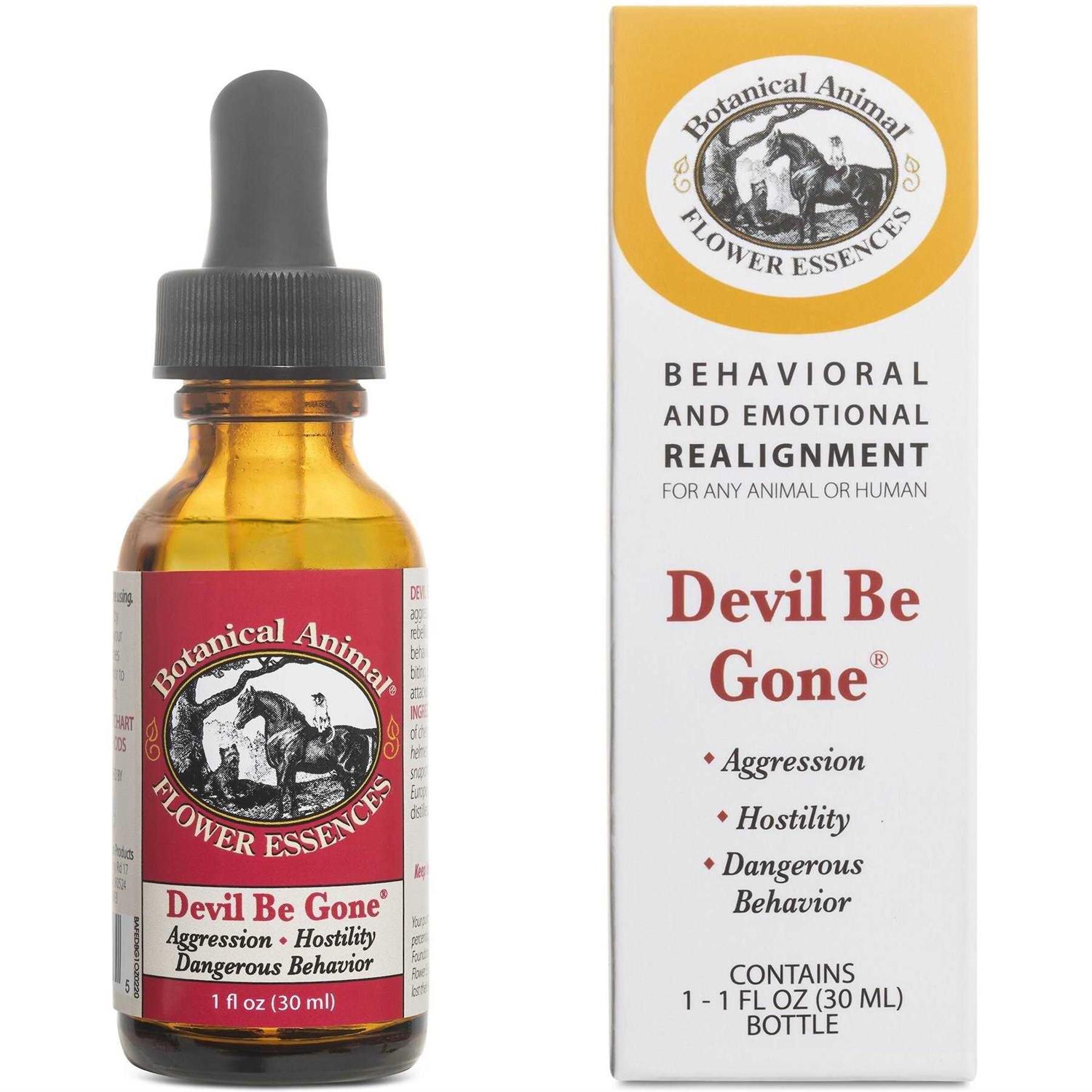 Botanical Animal Flower Essences Botanical Animal Flower Essence Devil Be Gone - Pet Supplies online store