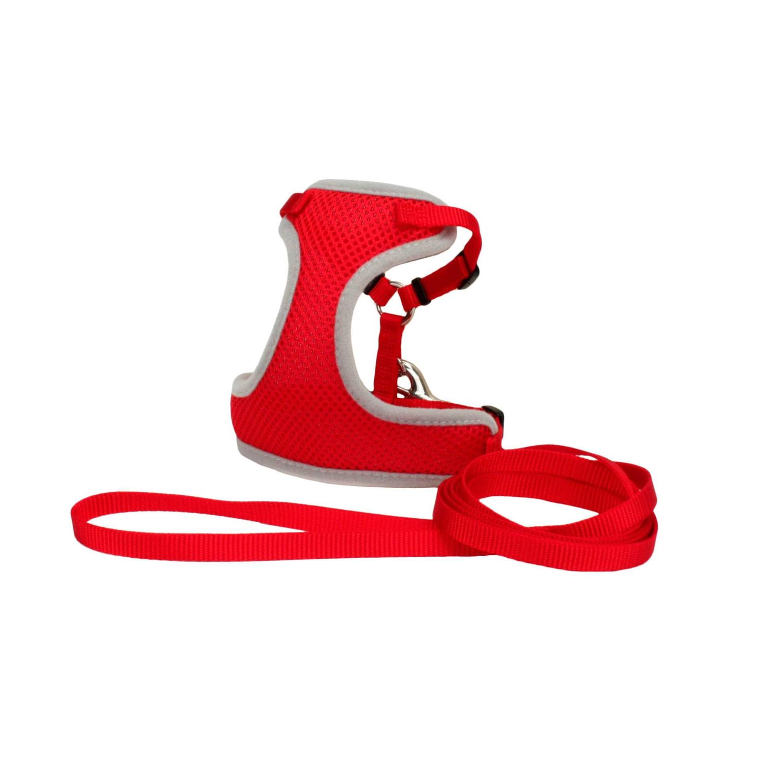 Comfort Soft Adjustable Cat Harness with 6' Leash - Pet Supplies online store