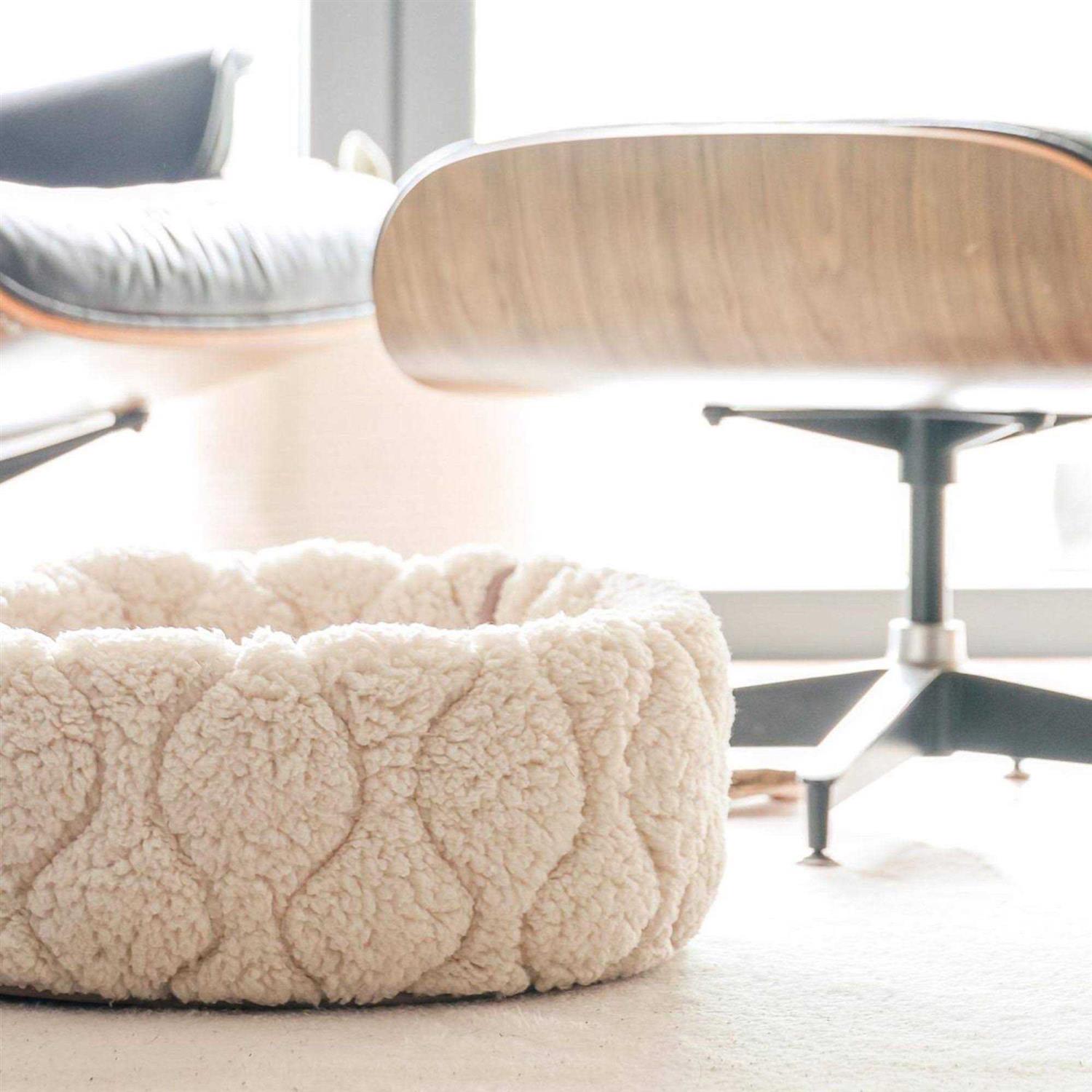 Lambwolf Collective Reversible Donut Pet Bed - Pet Supplies online store