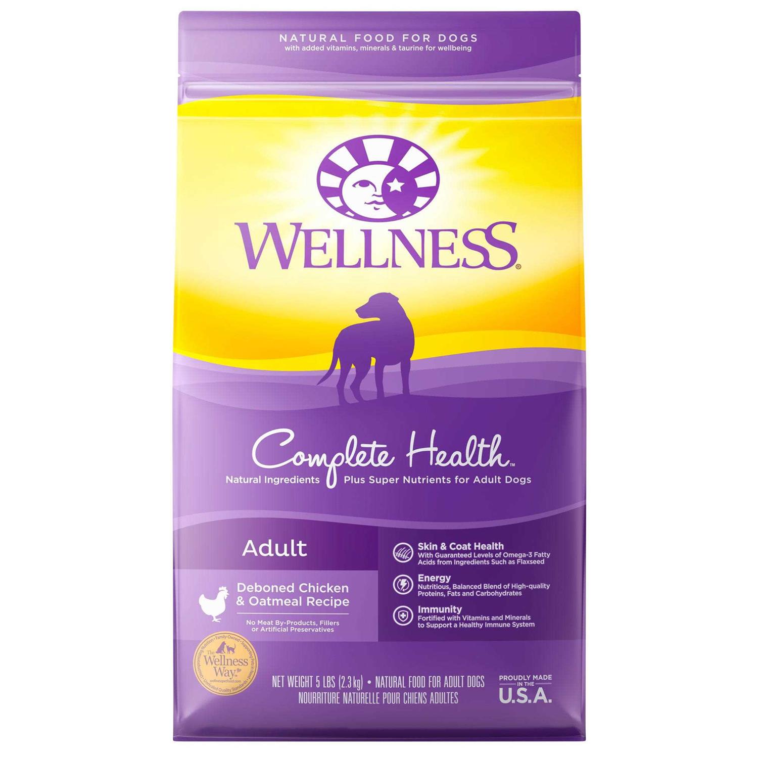 Wellness Complete Health Chicken Dry Dog Food - Pet Supplies online store