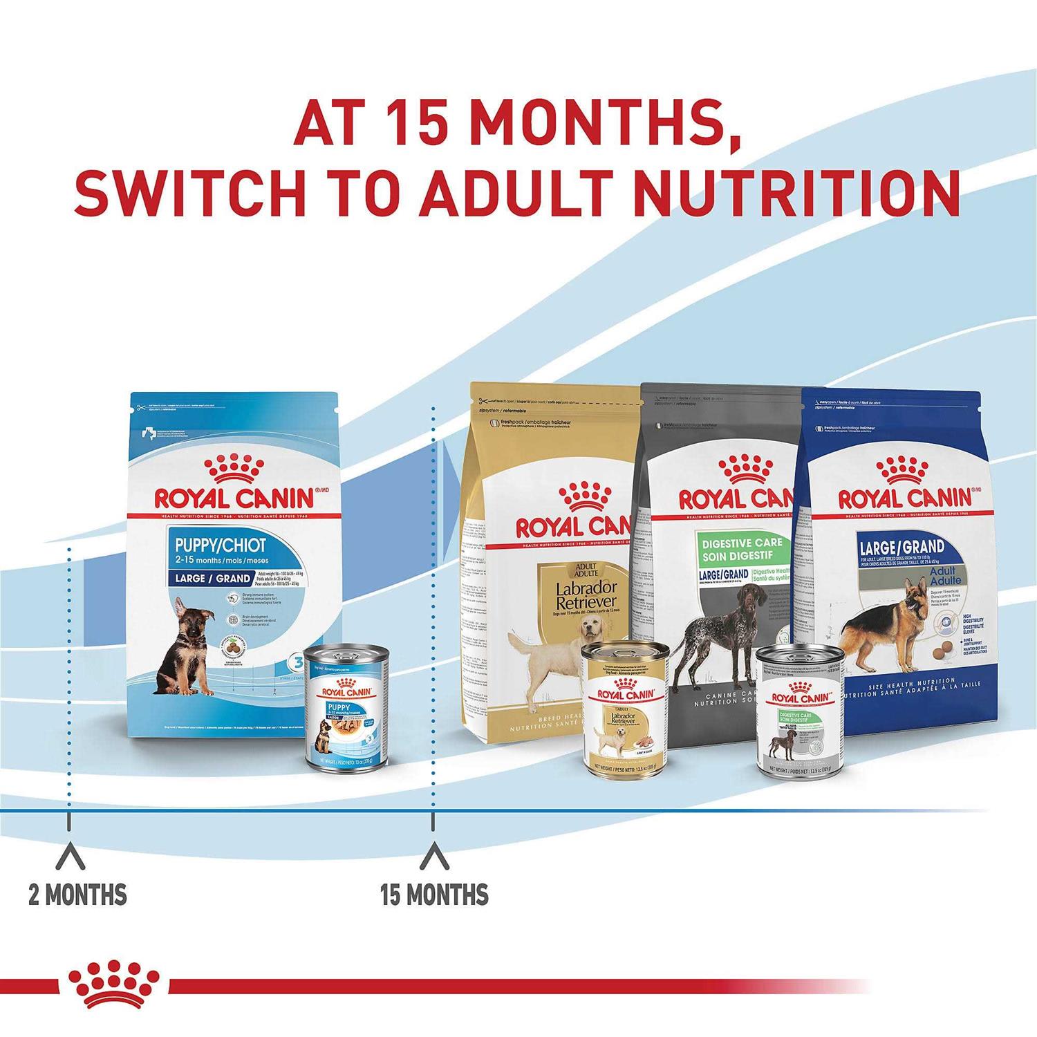 Royal Canin Size Health Nutrition Large Breed Puppy Dry Dog Food - Pet Supplies online store