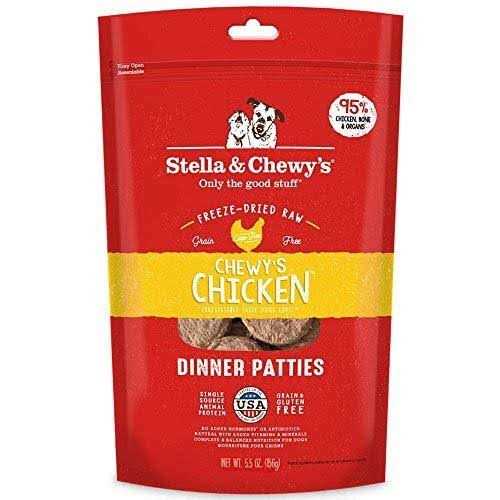 Stella & Chewy's Dinner Patties Chicken Freeze-Dried Dog Food - Pet Supplies online store