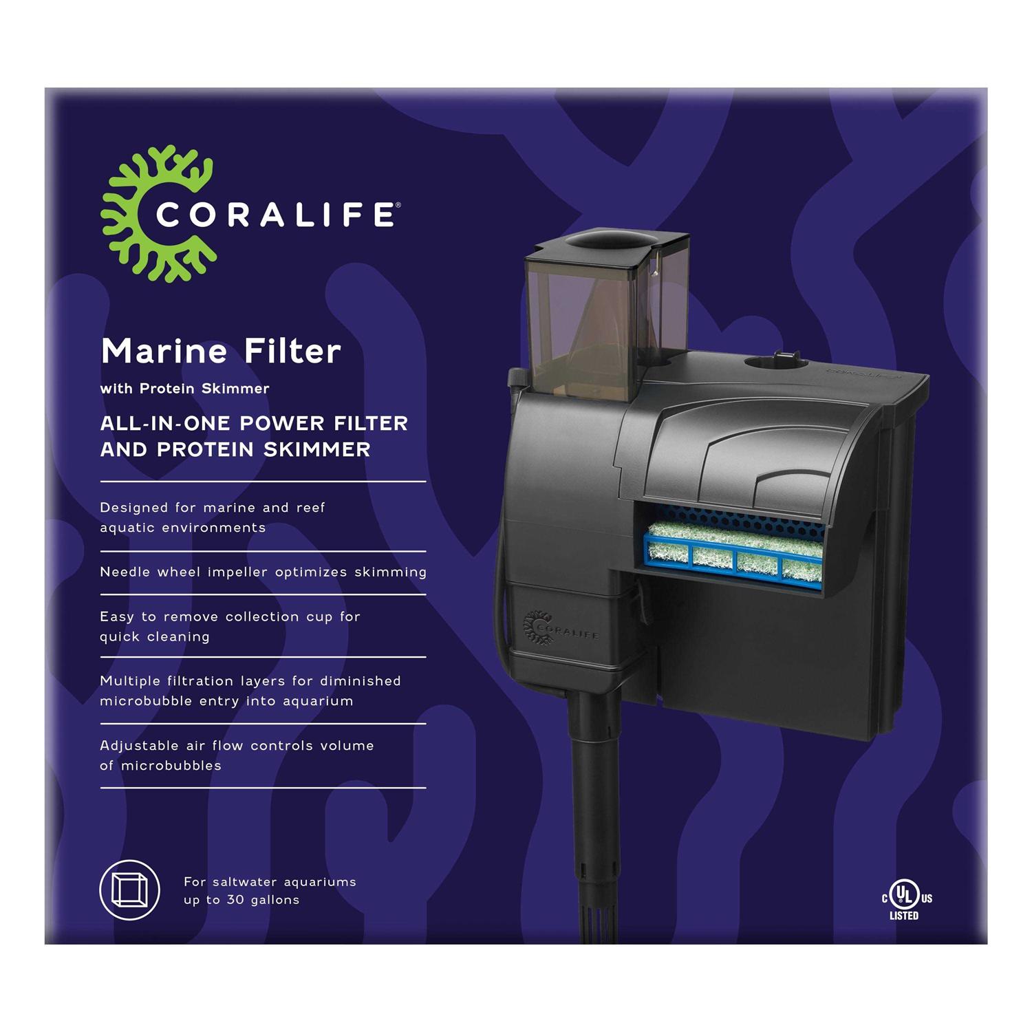 Coralife Marine Filter with Protein Skimmer - Pet Supplies online store