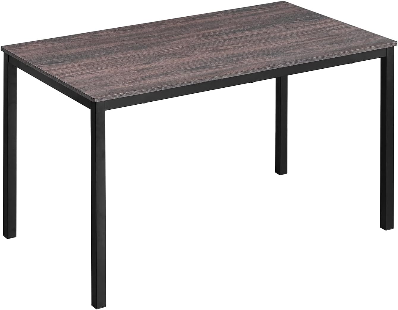 Overstock Homylin Gold Metal Dining Table with White Marble Top 55.1''W x 31.4''D - Black