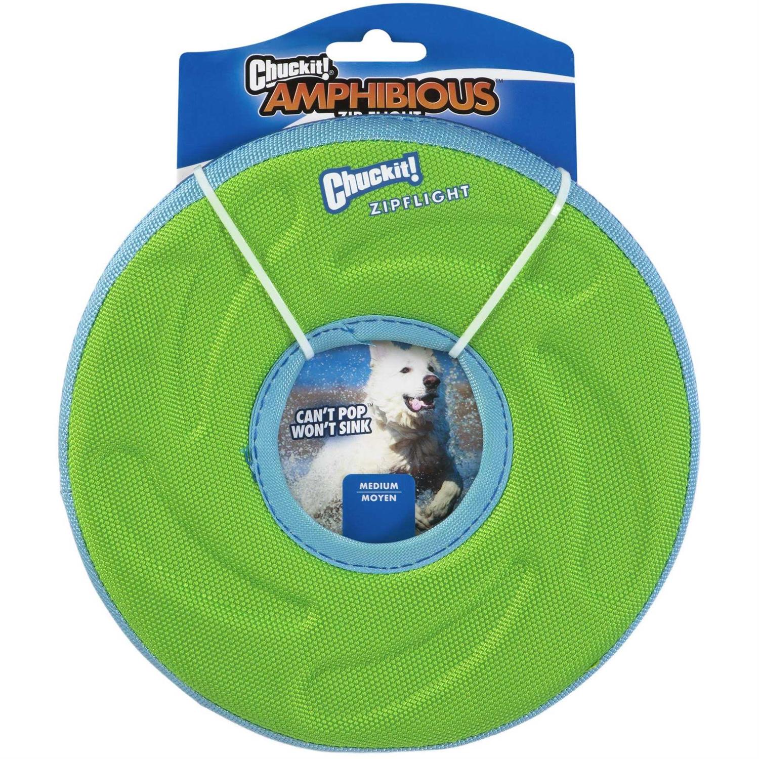 Chuckit! Zipflight Disc Dog Toy, Color Varies, Medium - Pet Supplies online store