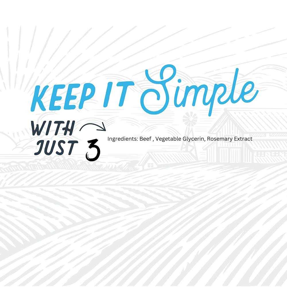 Farmland Traditions Dogs Love Beef Jerky Treats - Pet Supplies online store